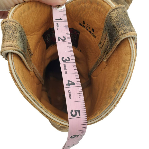 Old Gringo Western Cowgirl Cowboy Short Tip Boots - Picture 11 of 11